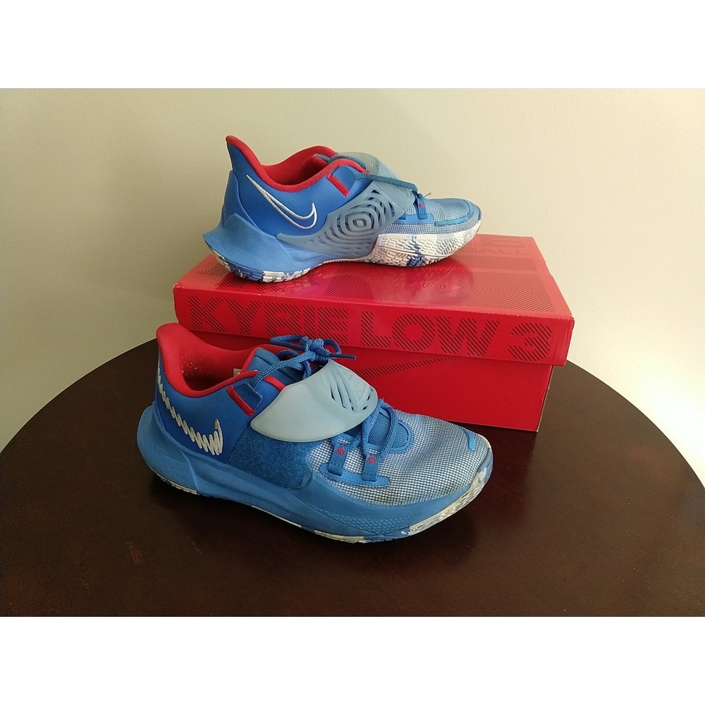 Nike Kyrie Low 3 Blue Basketball Shoes CJ1286-400 Mens Size 7.5